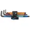 Wera 950|9 Hex- PLUS Multicolor HF 1 / Zestaw kluczy nasadowych / metryczny / BlackLaser / z funkcją przytrzymywania