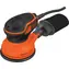 Black&Decker KA199 / Szlifierka mimośrodowa / 240W / Średnica 125 mm / 13 000 obr./min / 14 000 oscylacji-min / wychylenie 1,5 mm