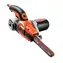 Black&Decker KA902EK / Szlifierka taśmowa / 400W / 900-11600 obr/min / Powierzchnia szlifowania 13x451 mm