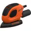 Black&Decker BEW230 / Szlifierka oscylacyjna / 55 W / 130 x 92 mm / 11 000 oscylacji na minutę