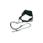 Pasek do Canicrossu Flamingo czarny 140cm 53-123cm