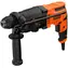 Black&Decker BEHS01K / Kombinacja wiertarki udarowej i siekacza / 650W / 1600 obr./min / 5500 uderzeń-min / 1,4J / SDS- PLUS