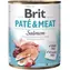 Brit Paté & Meat Salmon 800 g / Puszka dla psów / 70% łososia i kurczaka / Pasztet z czystego mięsa z kawałkami podrobów i mięsa