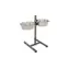 TRIXIE 24922 Drążek dla psa / wysokość 50cm / 2x miska 2,8l/24cm