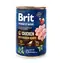 Brit Premium by Nature Kurczak z sercami 400 g / Puszka dla psów / Kurczak z sercami