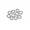 Pierścionki Carp 'R' Us Ring Snag Clip Rings 5mm 10szt