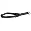 Huhubamboo Obroża półchowana czarna / Obroża dla psów / 30-54 cm