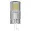 Żarówka OSRAM LED PIN 30 G4 2,6 W / 300 lm / 2700 k / 15000 h / noDIM / 12 V / F / przezroczysta