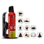 SAFE 750 CZERWONY + uchwyt SAFE 75C - ZESTAW Gaśnica w sprayu 
