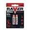 Baterie AA Raver, litowe 1,5 V, wytrzymują do 7 razy dłużej niż baterie alkaliczne, 2 szt.
