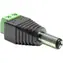 Adapter DeLock DC 2,1 x 5,5 mm męski > listwa zaciskowa 2 piny