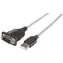 Adapter Manhattan USB - Port szeregowy (USB AM/DB9M, RS232)