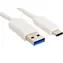 Kabel Sandberg USB-C 3.1 na USB-A 3.0, 1 m, biały
