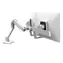 Ergotron HX Desk Dual Monitor Arm / Ramię biurkowe na 2 monitory do 32" / białe