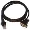CipherLab 1x00 Kabel do czujnika RS232 / 9pin / czarny / gniazdo DC