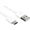 Kabel do transmisji danych Samsung EP-DN930CWE USB-C biały / 1,2m / luzem