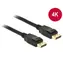 DeLock Kabel Displayport 1.2 męski - męski 3 m / 4K