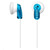 Sony MDR-E9LPL - Słuchawki douszne, przetwornik 13,5 mm, magnes neodymowy, kabel 1,2 m, Niebieski