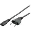 Equip kabel zasilający do laptopów, euro, czarny 1,8m