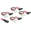 Kabel DeLock SAS mini 36-pinowy - 4X SAS 29-pinowy 50 cm