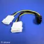 Kabel redukcji mocy Akasa 2x4pin Molex na 1xPCIexpress