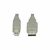 Kabel Wiretek USB2.0 AB 1m (AM/BM)