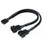 Kabel rozdzielający Akasa AK-CBFA04-15 Złącza 4PIN dla PWM 