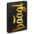 BAAGL Tablice na zeszyty szkolne A4 Jumbo Gold / 23x32x5 cm