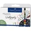 Faber-Castell Pitt Artist Pen Kaligrafia Marker - zestaw 8 sztuk
