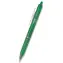 Długopis gumowy PILOT Frixion Clicker / 0,7 mm / zielony