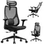 SENSE7 Moyo czarny / Fotel ergonomiczny biurowy / nośność 150 kg