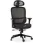 SENSE7 Neyo czarny / Fotel ergonomiczny biurowy / nośność 140 kg
