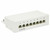 Miniaturowy panel krosowy PremiumCord Cat5e, 8xRJ45
