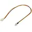 Przedłużacz wentylatora PremiumCord 3pin męski - 3pin żeński, 30cm