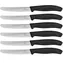 VICTORINOX zestaw 6 noży do owoców i warzyw / ostrze ząbkowane / długość ostrza 11 cm