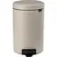 Brabantia Newicon Kosz na śmieci pedałowy 12 L beżowy / średnica 25,1 cm / wysokość 41,1 cm