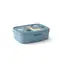 Curver Snap Box Pojemnik na żywność z przegrodą 1,8 l Wild Life Blue