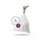 Worki na śmieci Simplehuman 3L typ T / chowane / 40 szt. w opakowaniu