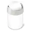 Stołowy kosz na śmieci Simplehuman Mini 1,5 l / stal biała / CW2079