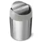 Stołowy kosz na śmieci Simplehuman Mini 1,5 l / stal nierdzewna szczotkowana / CW2084