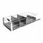 Simplehuman Wysuwany organizer do szafek z solidną ramą ze stali nierdzewnej / szerokość 22/8 cm