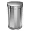 Kosz na śmieci z pedałem Simplehuman - 45 l / półokrągły / stal matowa / FPP / rama worka