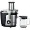 BOSCH MES4010 czarno-srebrny / Sokowirówka / 1200W / 1,5 l / 3 prędkości / Blokada kapania / Blokada bezpieczeństwa