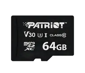 Patriot VX V30 U3 / karta Micro SDXC / 64 GB / UHS-I U3 / klasa 10