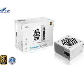 Fortron VITA GM 1000W biały / Zasilacz / ATX 3.1 / 80PLUS Gold / Wentylator 120mm / w pełni modułowy