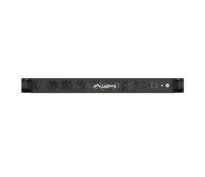 Lanberg SC01-6501-12B / Obudowa serwerowa / 19" 1U / E-ATX / 8x 40 mm PWM / bez zasilacza