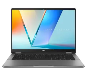 Asus Vivobook 14 Flip TP3407SA szary / Laptop konwertowalny / 14" WUXGA OLED T / Intel Core Ultra 5 226V / 16 GB