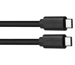 Avacom USB typu C - USB typu C czarny / kabel USB / 3A / 100 cm