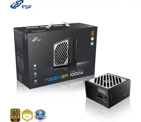 Fortron FSP Mega GM 1000W / Zasilacz / ATX 3.1 / 80PLUS Gold / Okablowanie modułowe