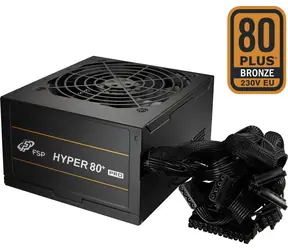 Fortron FSP Hyper 80+ PRO 650W / Zasilacz / ATX 3.1 / 80PLUS Bronze / Wentylator 120mm
